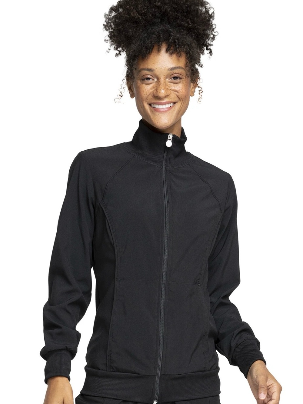 Cherokee Infinity Women’s Zip Front Warm Up Scrub Jacket 3XL Antimicrobial
